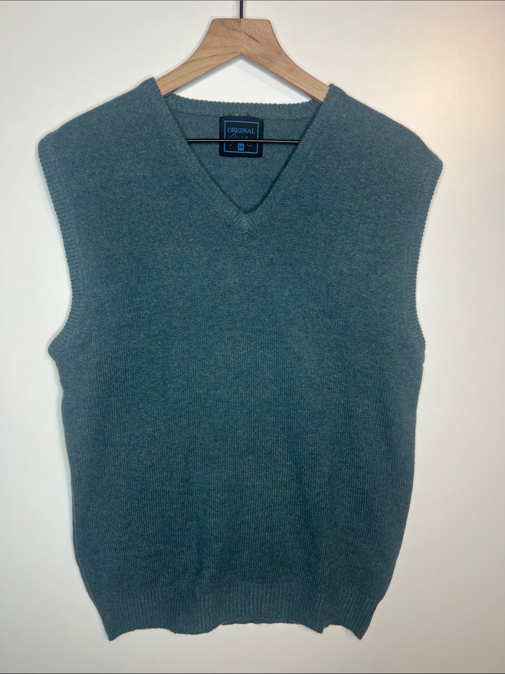 Vintage Glenhusky wool sweater vest